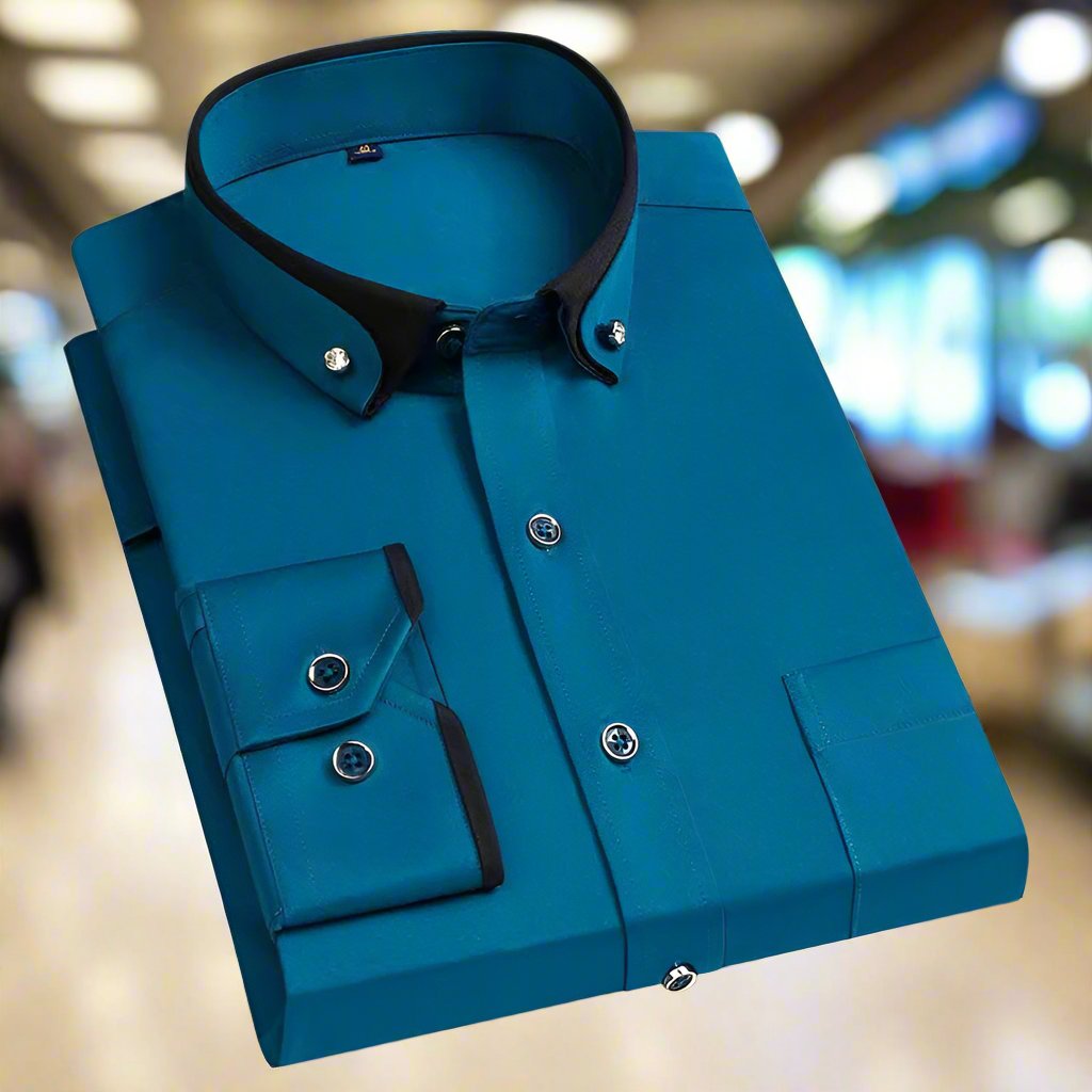 Hudson Men’s Long-Sleeve Shirt | Classic and Versatile Design