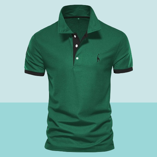 Iero Polo Shirt |Men's Casual Slim-Fit Polo