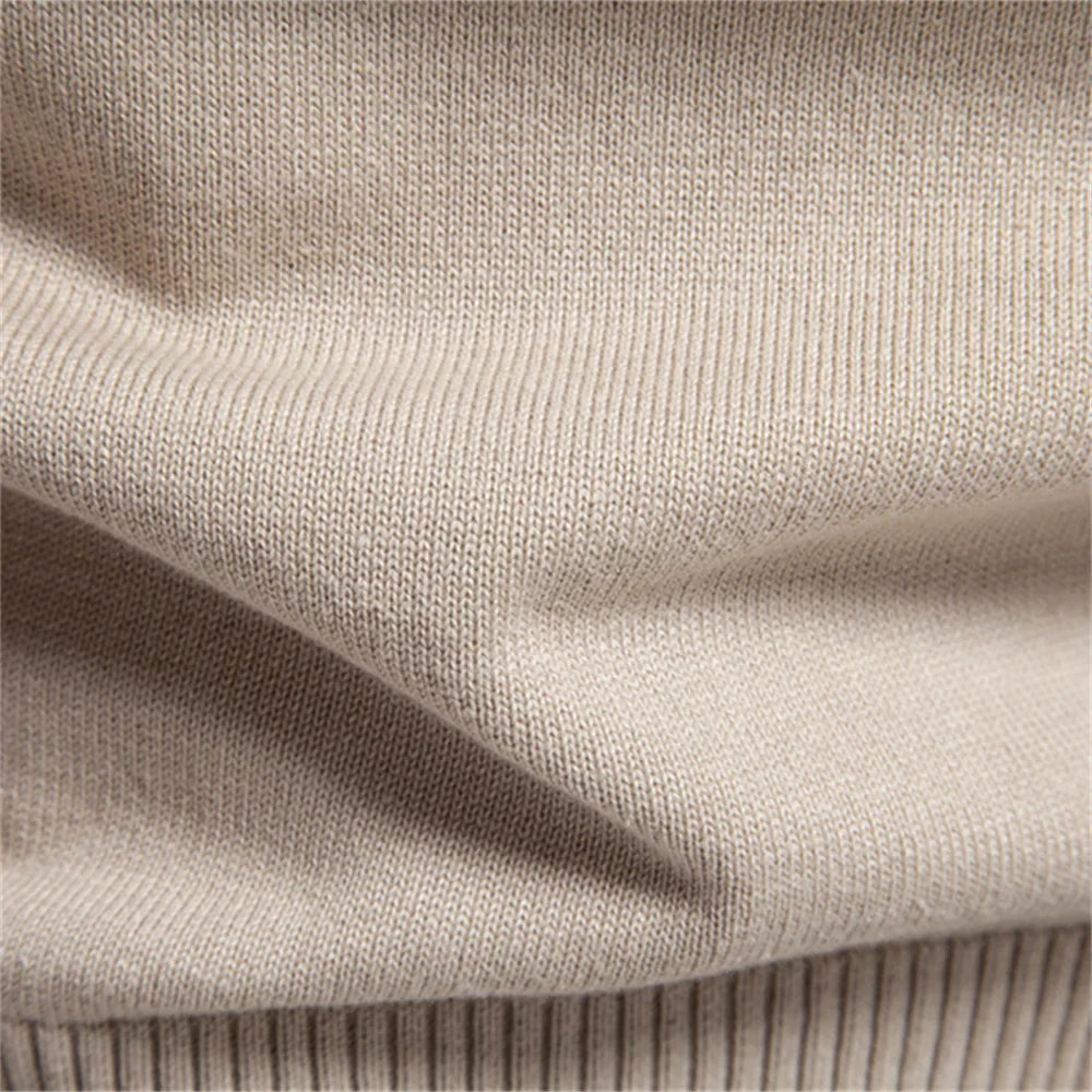 Ifran Sweater | Jerry Men's Solid V-Neck Pullover