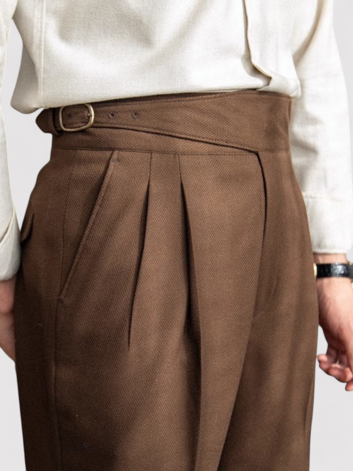 Italian-Style Trousers | Men's Classic Tailored Fit
