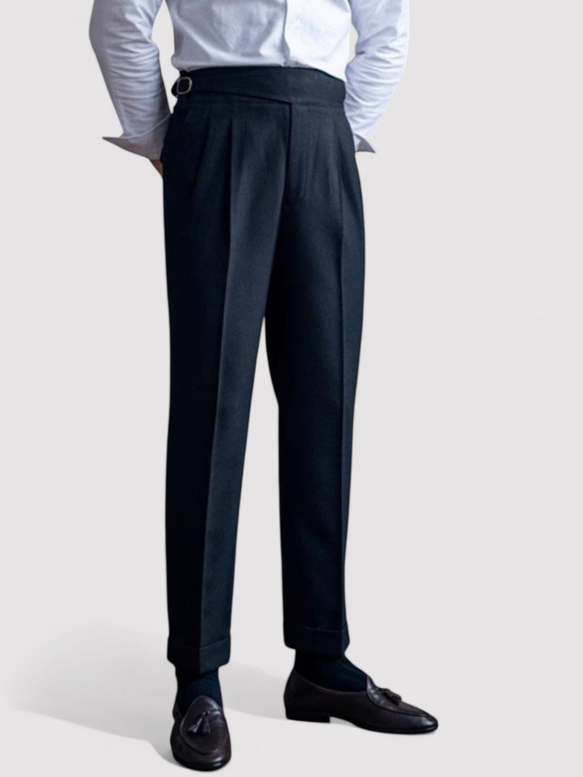 Italian-Style Trousers | Men's Classic Tailored Fit