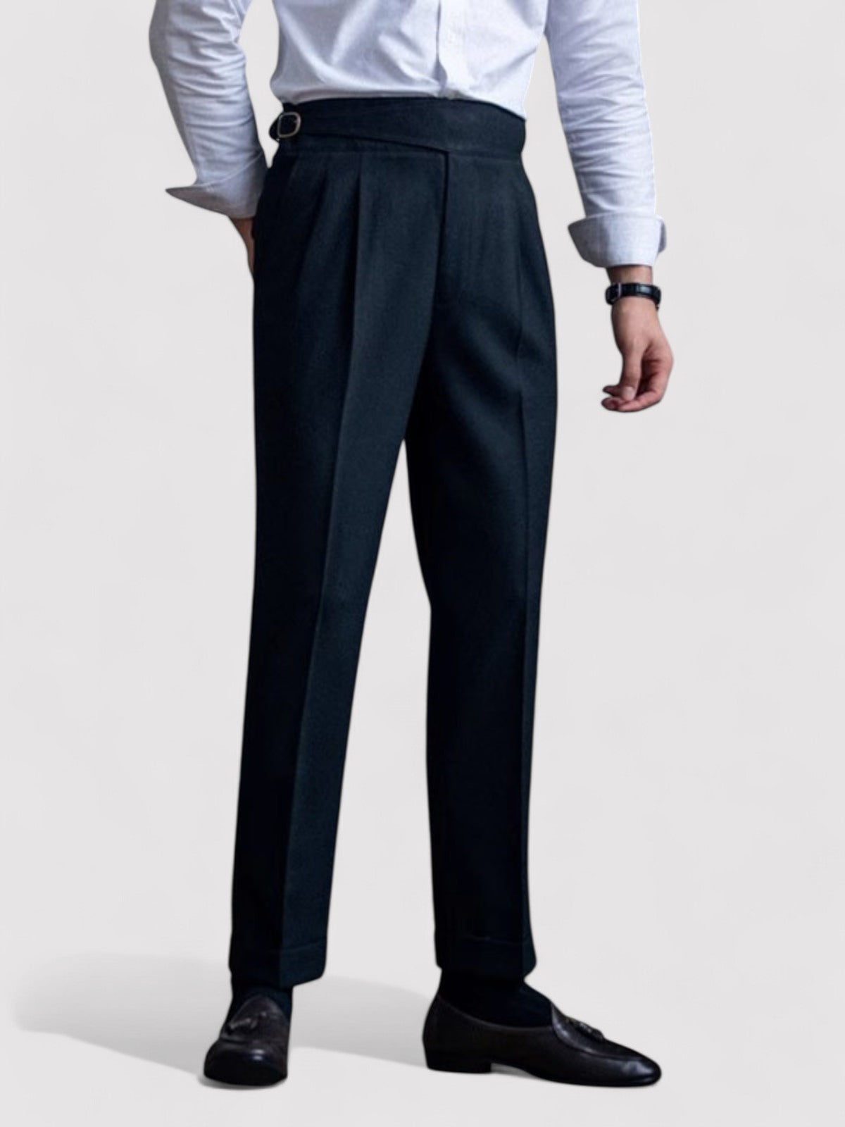Italian-Style Trousers | Men's Classic Tailored Fit