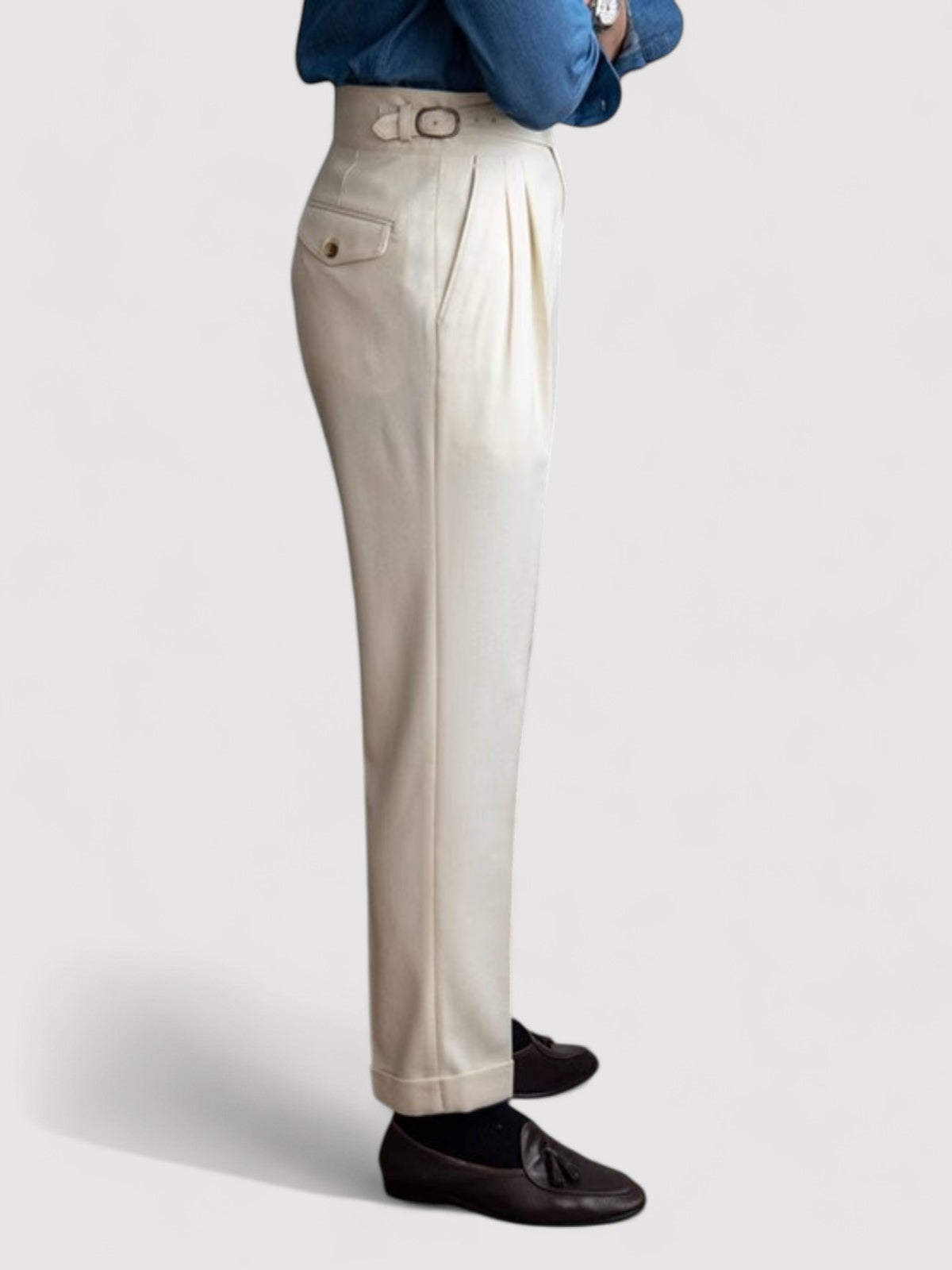 Italian-Style Trousers | Men's Classic Tailored Fit