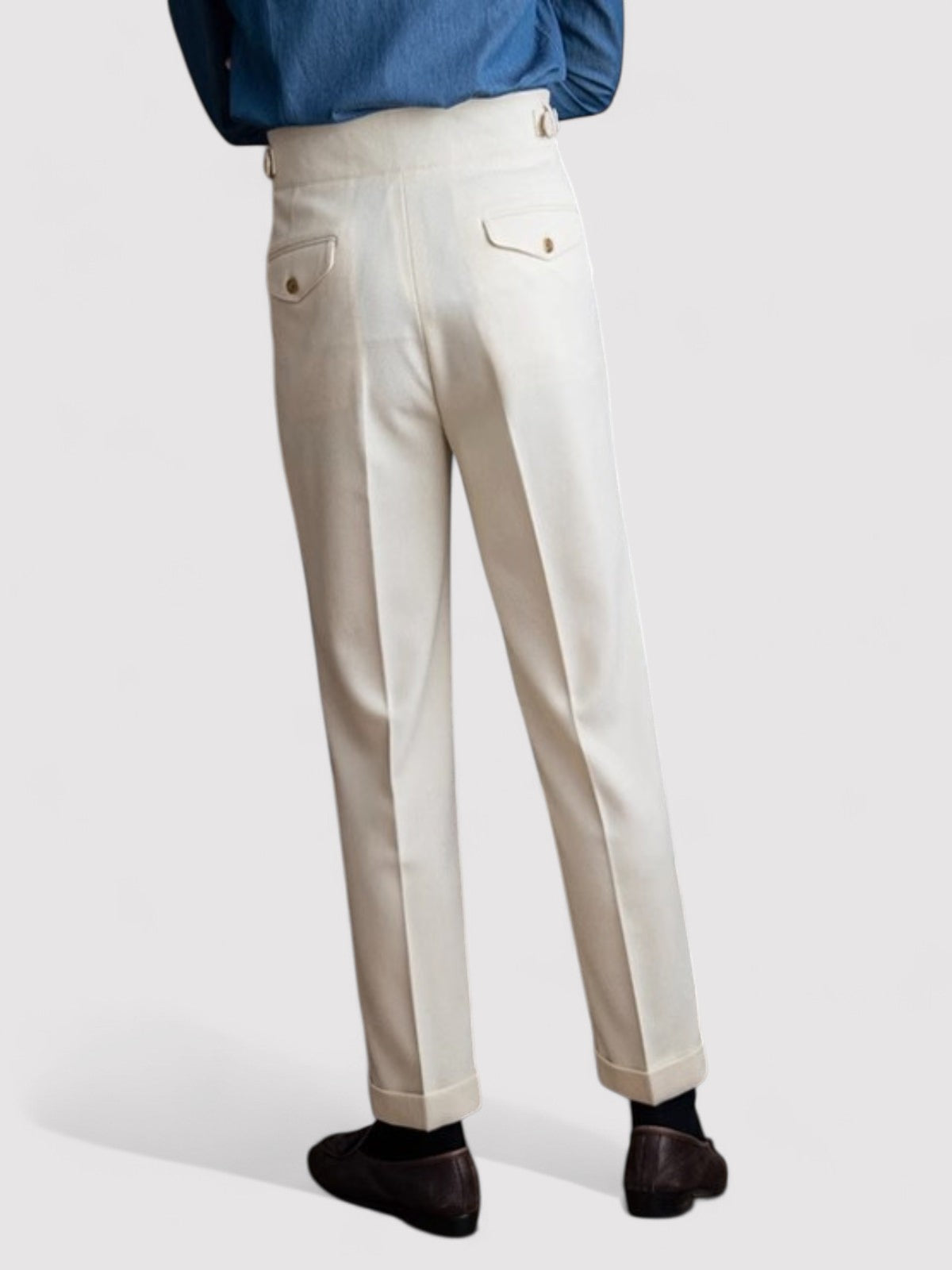 Italian-Style Trousers | Men's Classic Tailored Fit