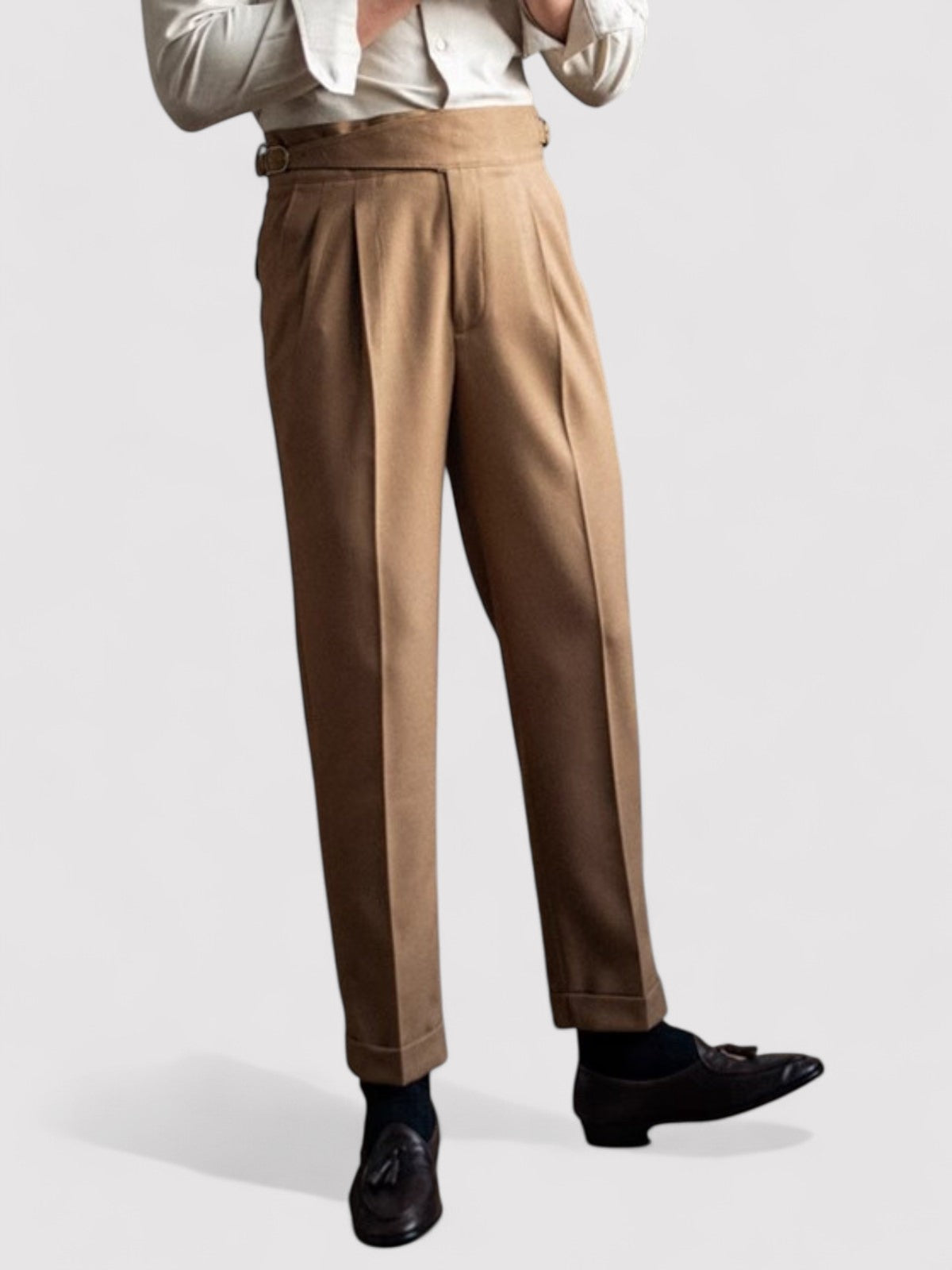 Italian-Style Trousers | Men's Classic Tailored Fit