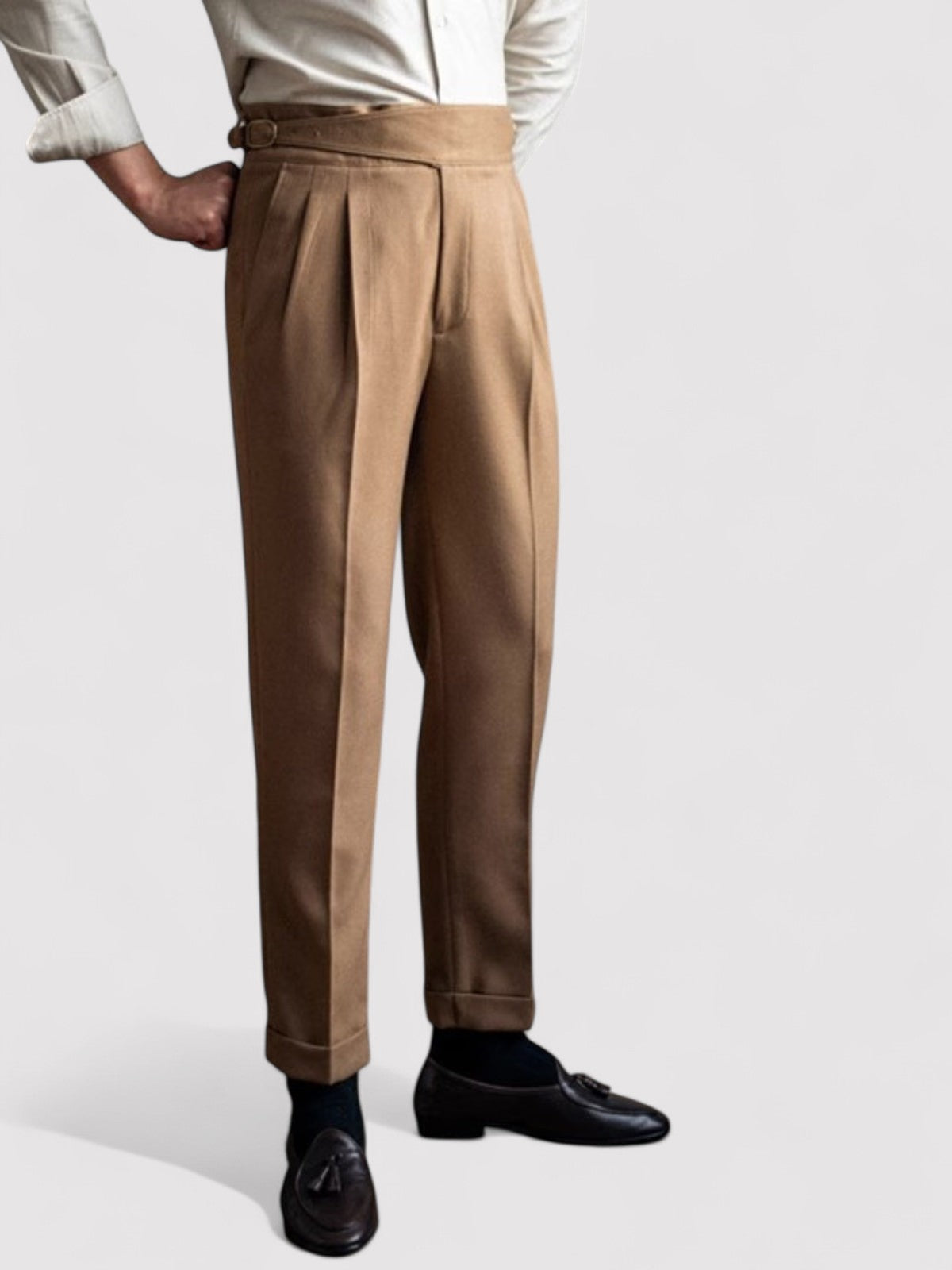 Italian-Style Trousers | Men's Classic Tailored Fit