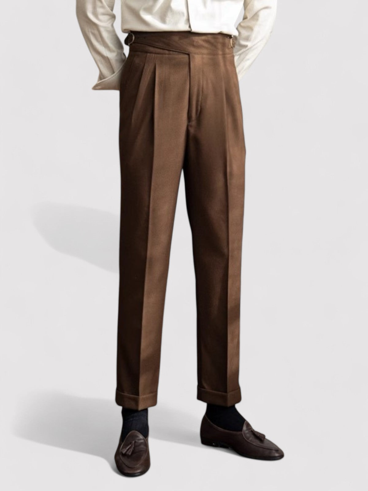 Italian-Style Trousers | Men's Classic Tailored Fit