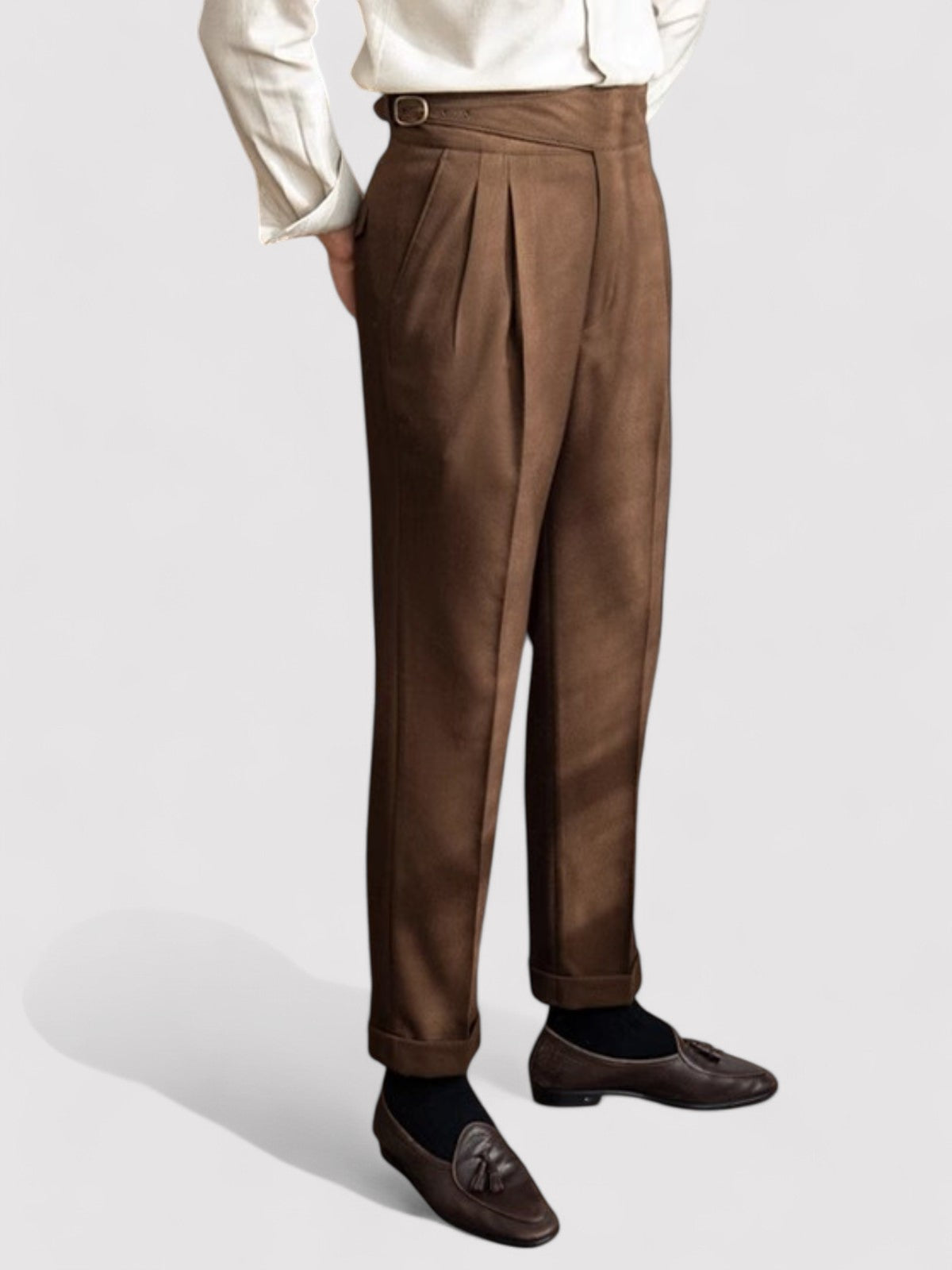 Italian-Style Trousers | Men's Classic Tailored Fit