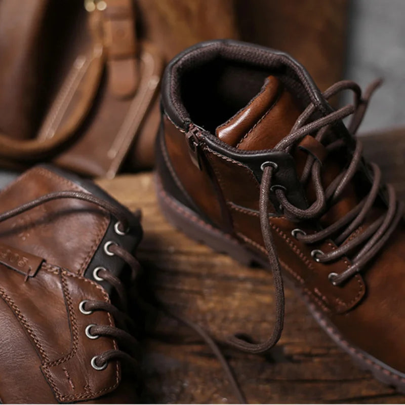 Kayden Ankle Boots | Men's Autumn Leather Boots