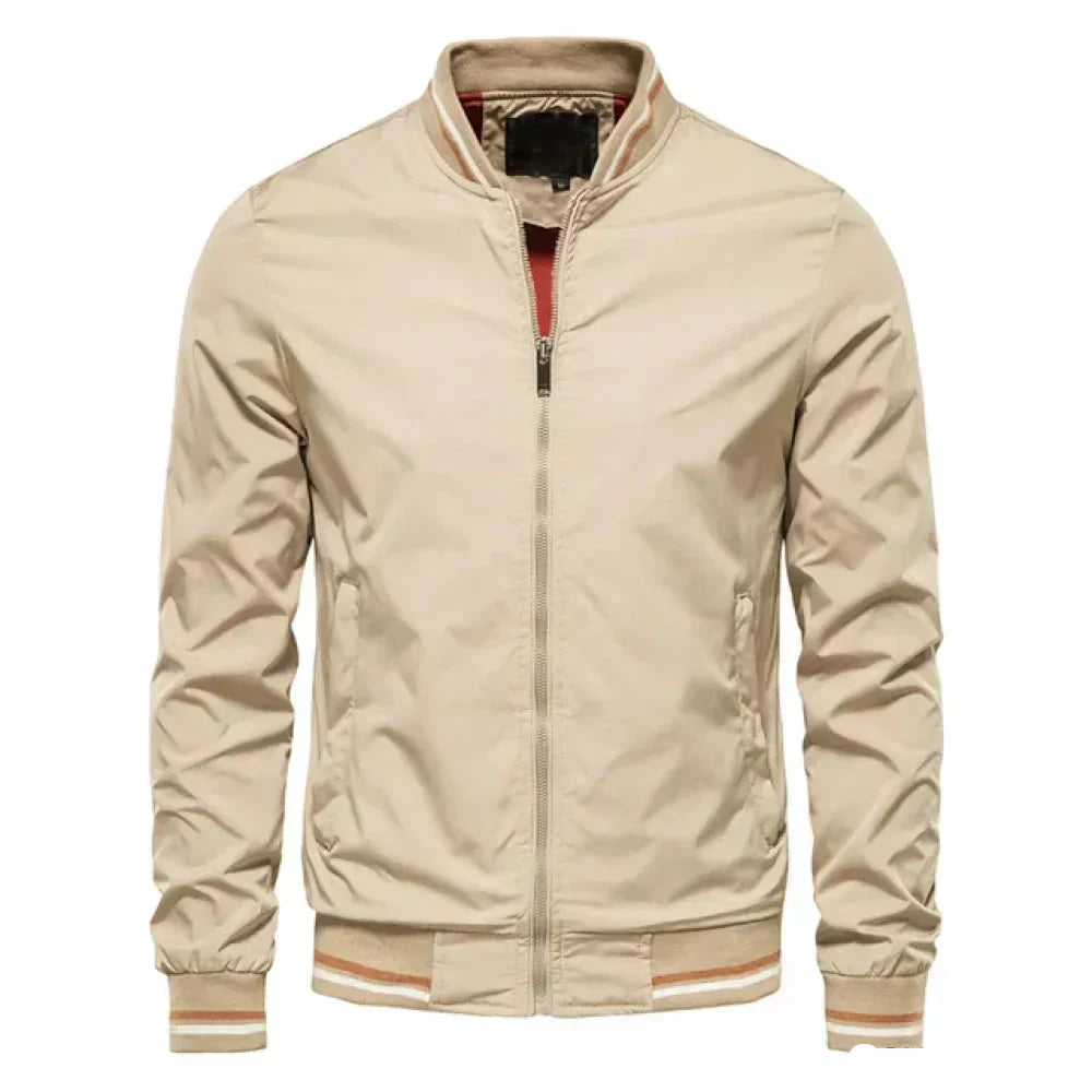 Jaime Bomber Jacket | Lightweight Zipper Jacket for Autumn