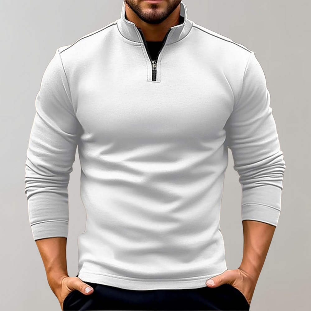 Kit Sweatshirt | Men's Autumn Quarter-Zip Mock Neck