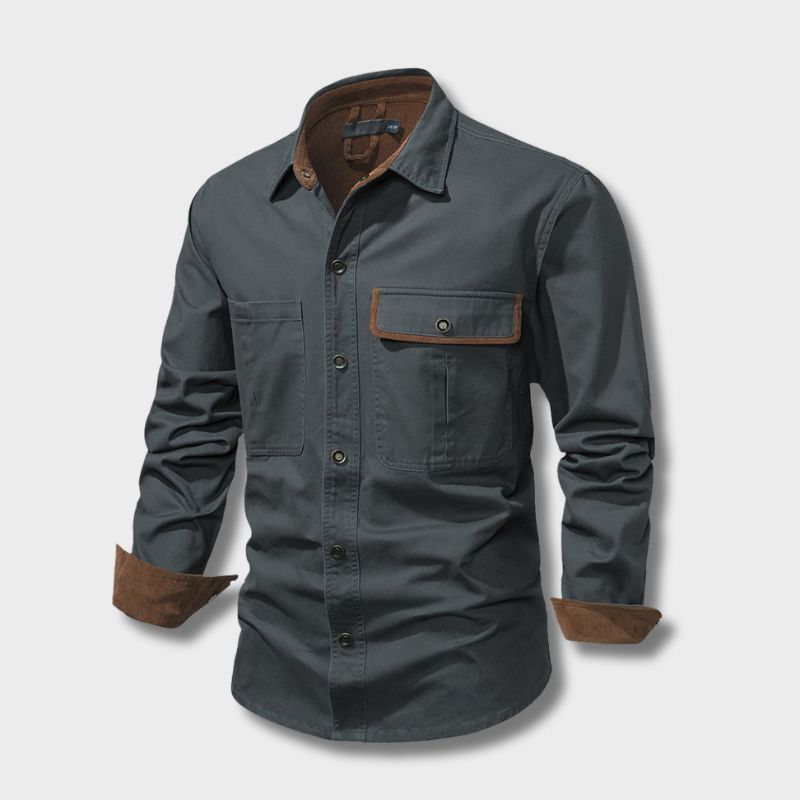 Kesteron Shirt | Men's Long Sleeve Shirt for Autumn