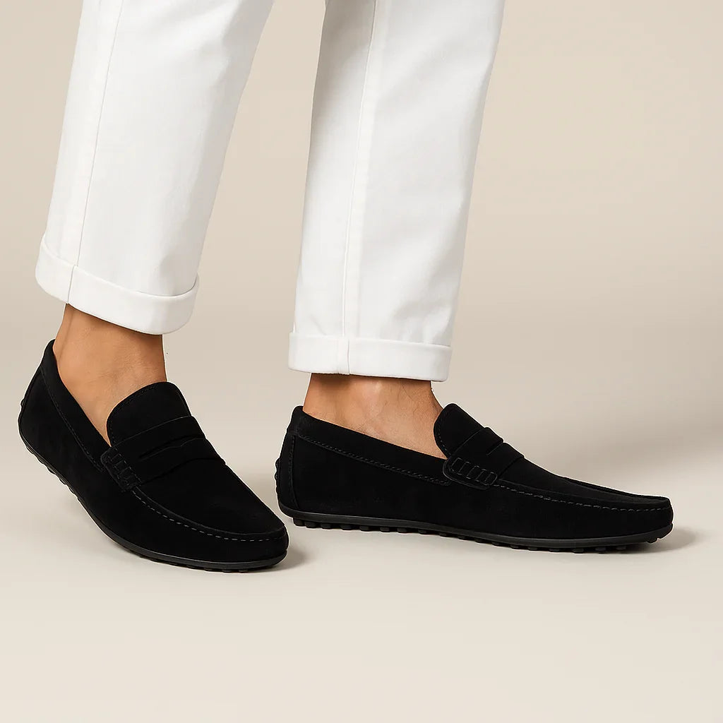 Kane Men’s Shoes | Suede Slip-On Loafers Autumn