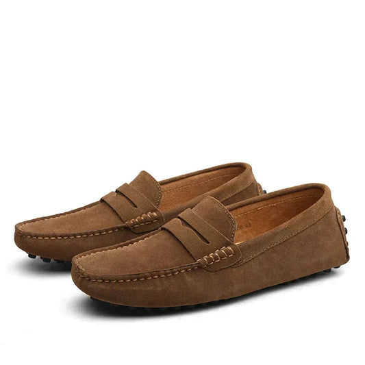 Kane Men’s Shoes | Suede Slip-On Loafers Autumn