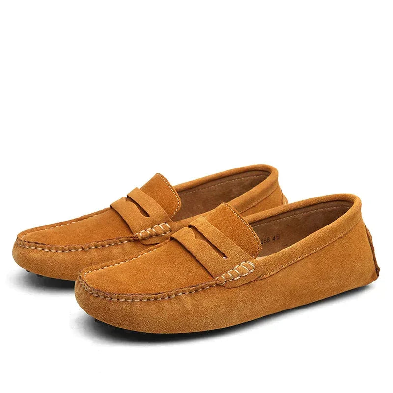 Kane Men’s Shoes | Suede Slip-On Loafers Autumn