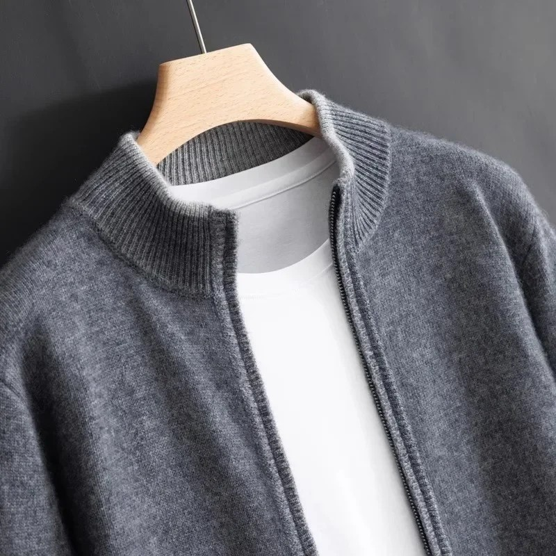 Landon Men’s Sweater | Zip-Up Sweater for Winter