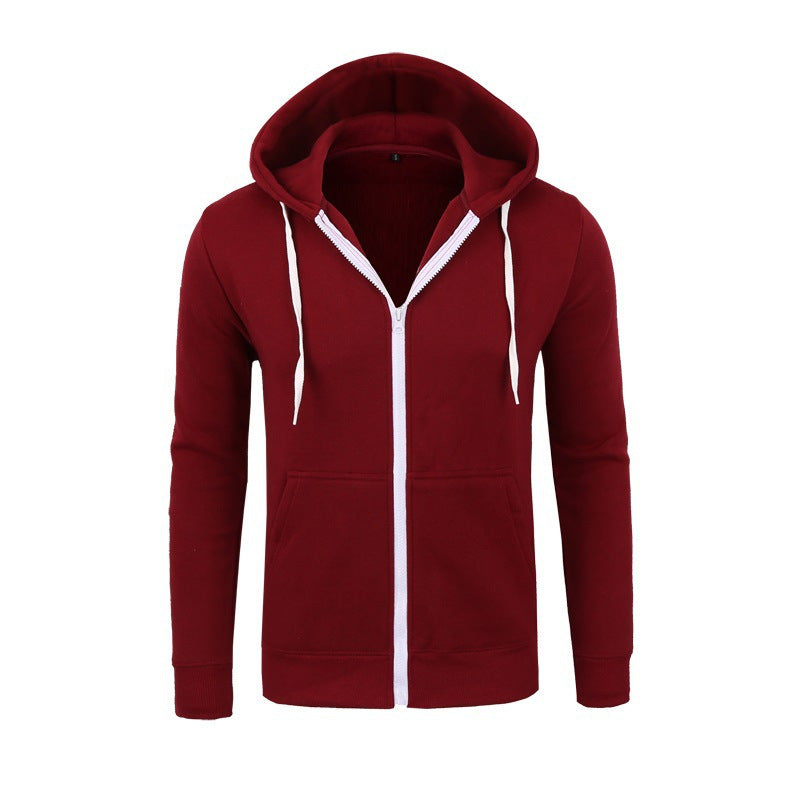 Merick Men’s Sweatjacket | Zip-Up Cotton Blend