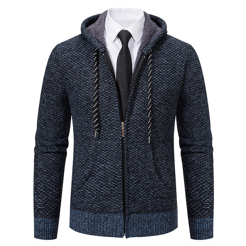 Logan Men’s Hoodie | Knitted Hoodie Autumn