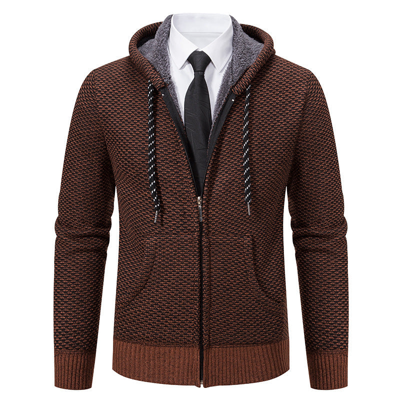 Logan Men’s Hoodie | Knitted Hoodie Autumn