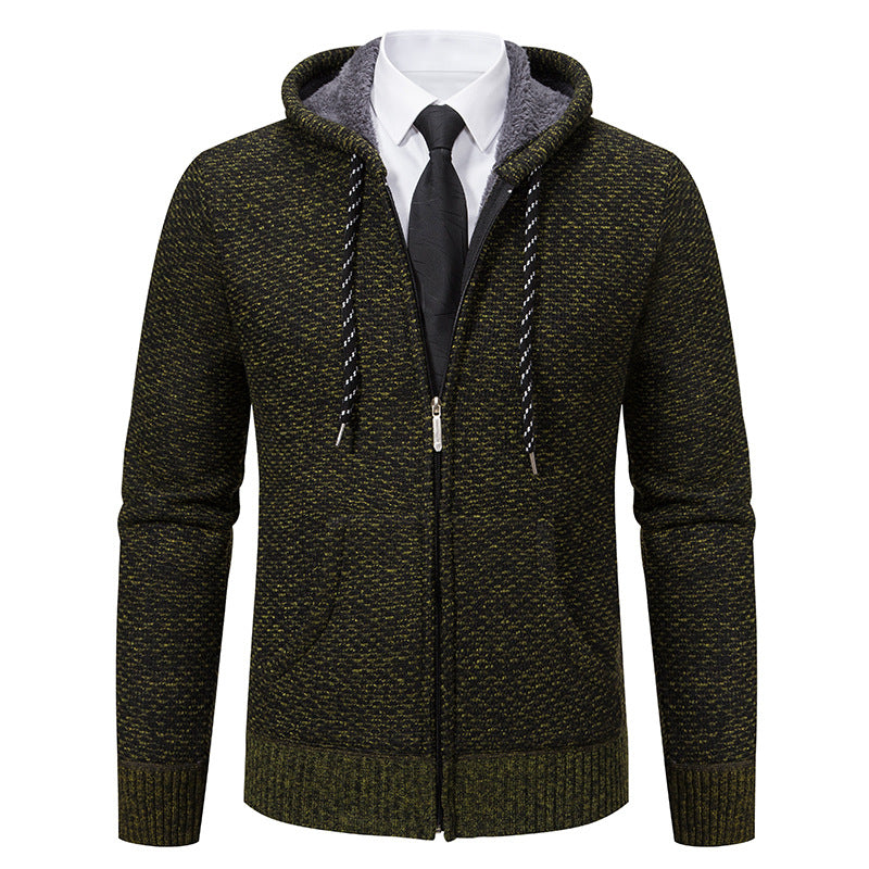 Logan Men’s Hoodie | Knitted Hoodie Autumn