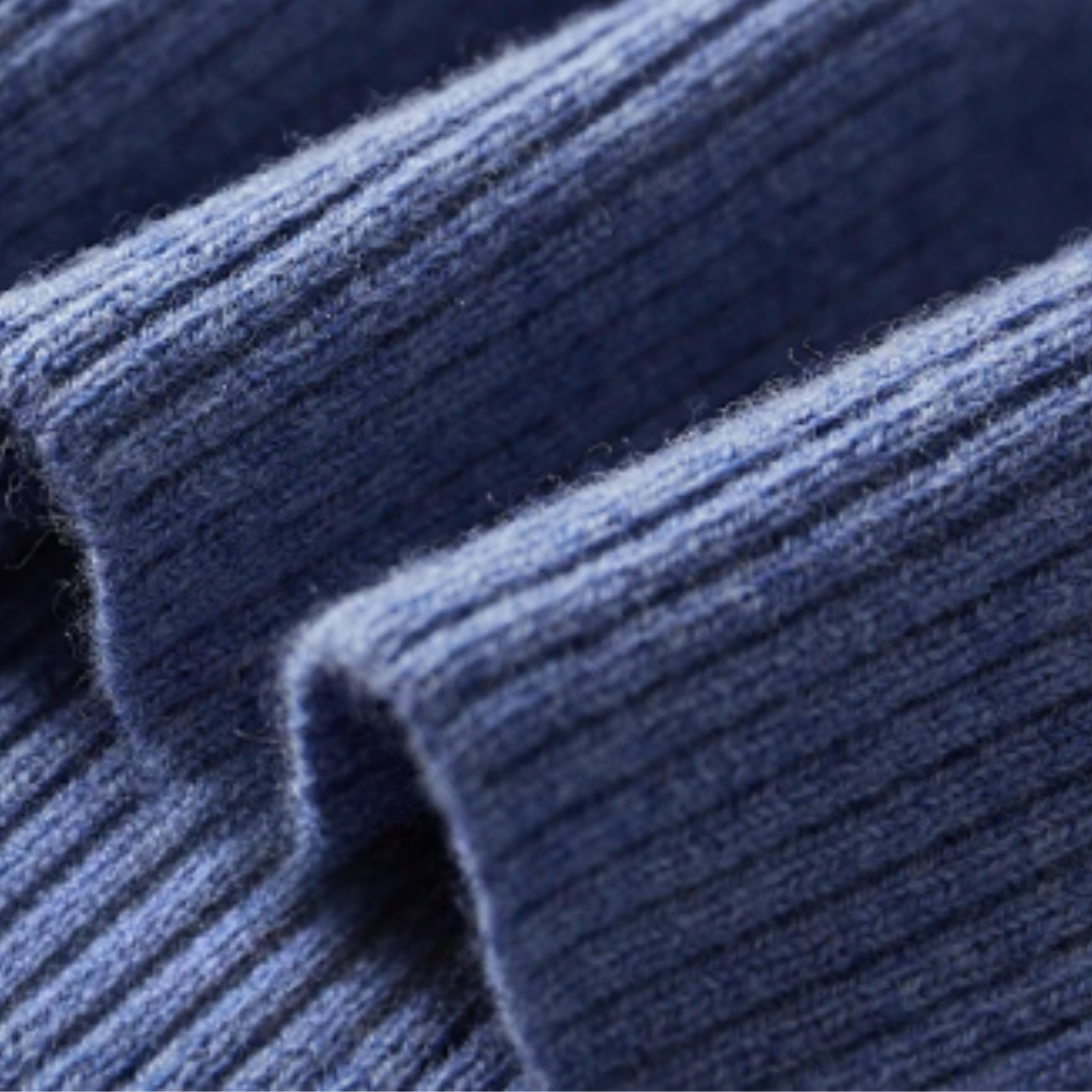 Jace Men’s Sweater | Knitted Polo Sweater with Collar and Button Placket for Autumn