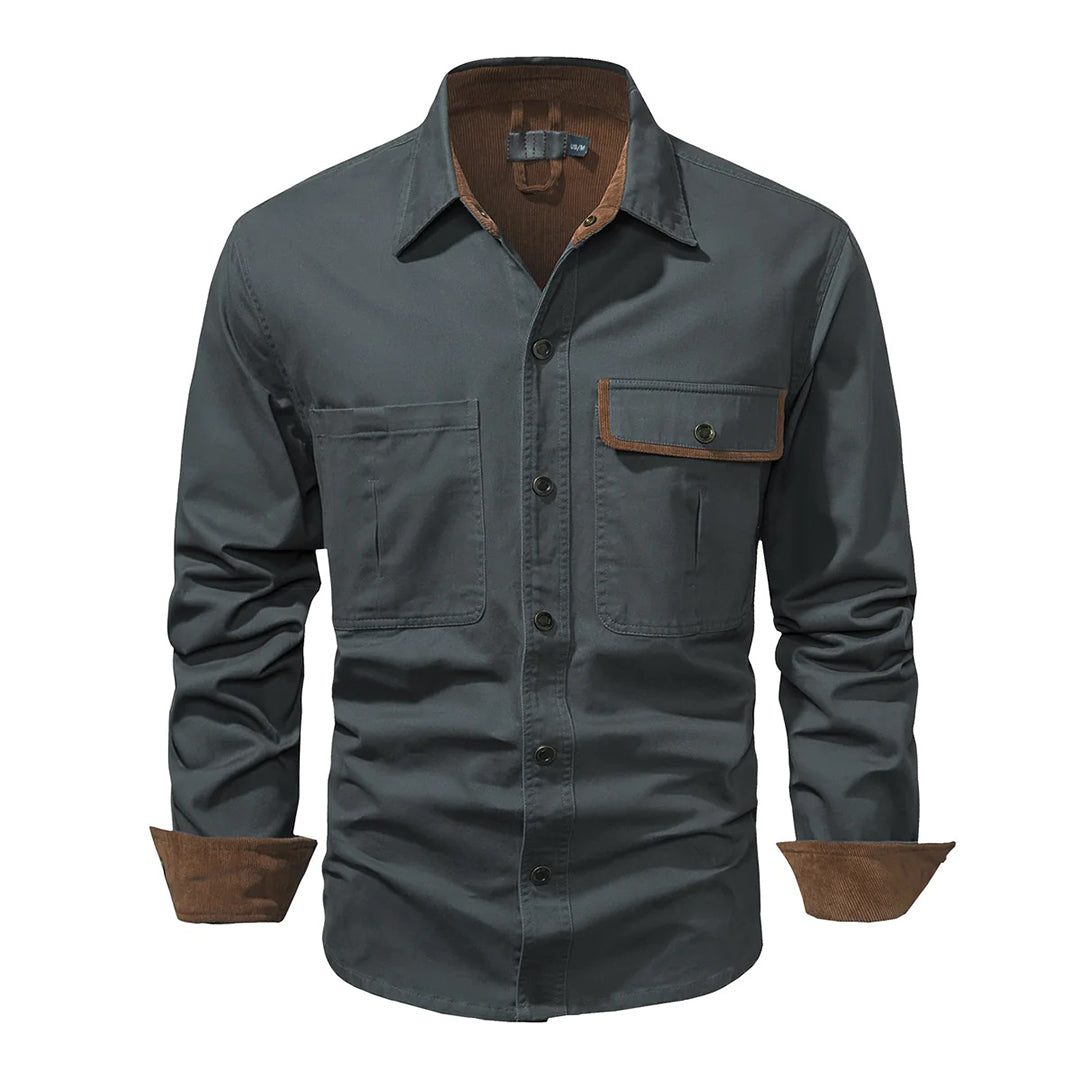 Kesteron Shirt | Men's Long Sleeve Shirt for Autumn