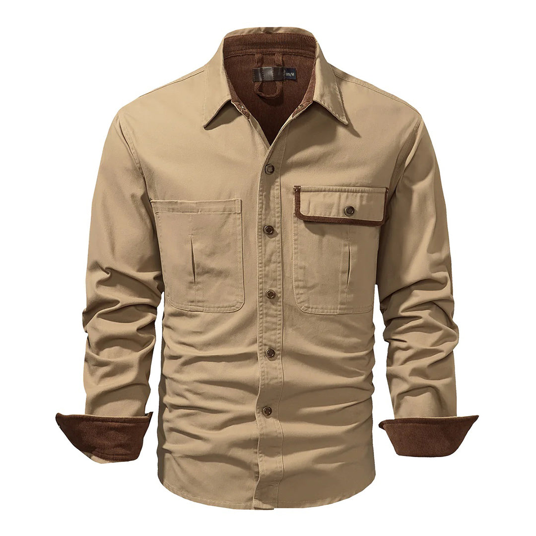Kesteron Shirt | Men's Long Sleeve Shirt for Autumn
