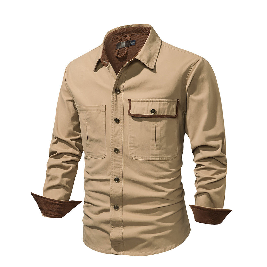 Kesteron Shirt | Men's Long Sleeve Shirt for Autumn