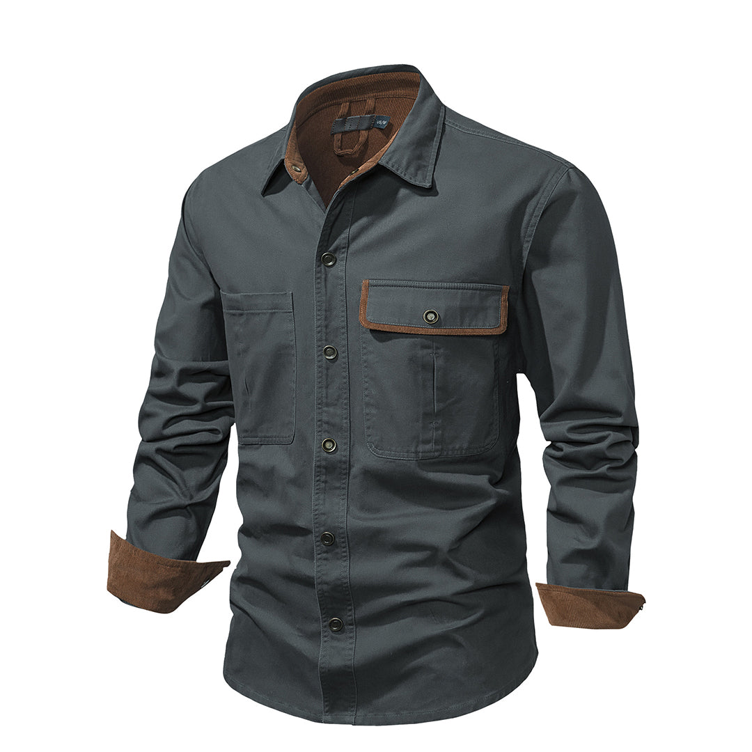 Kesteron Shirt | Men's Long Sleeve Shirt for Autumn