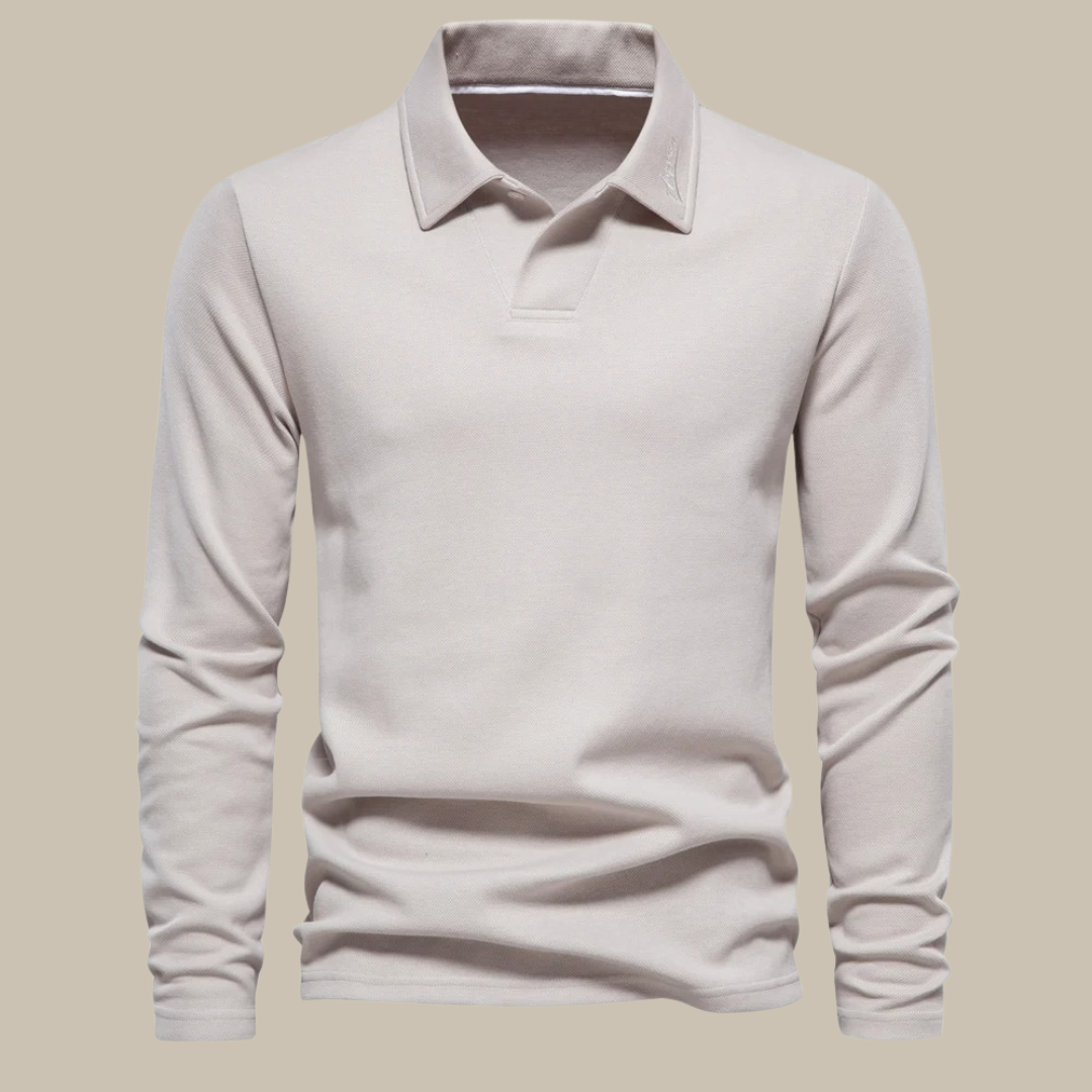 Keir Polo Shirt | Men's Autumn Long Sleeve Polo