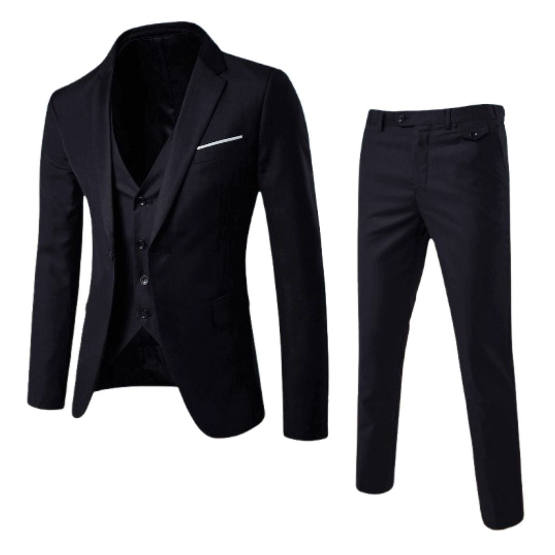 Kelby Suit | Men's Chic 3-Piece Formal Suit