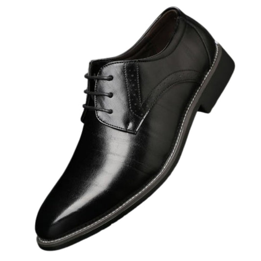 Kayceon Dress Shoes | Men's Lace-Up Shoes with Brogue Detailing