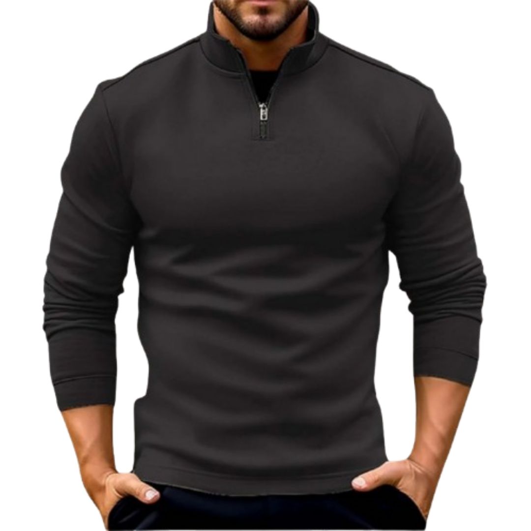Kit Sweatshirt | Men's Autumn Quarter-Zip Mock Neck