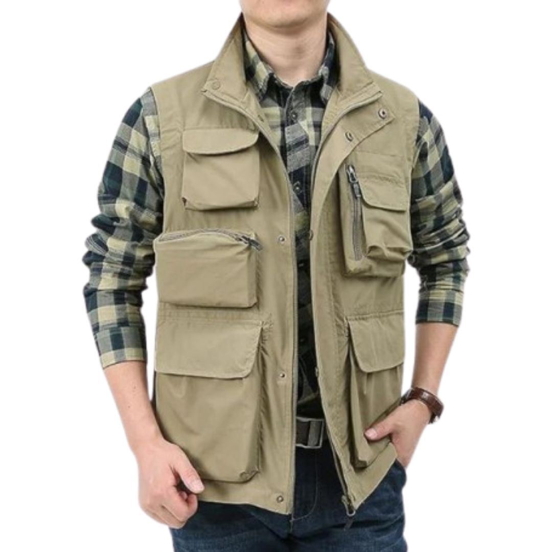Lauris Men’s Bodywarmer | Multi-Pocket Bodywarmer for Autumn
