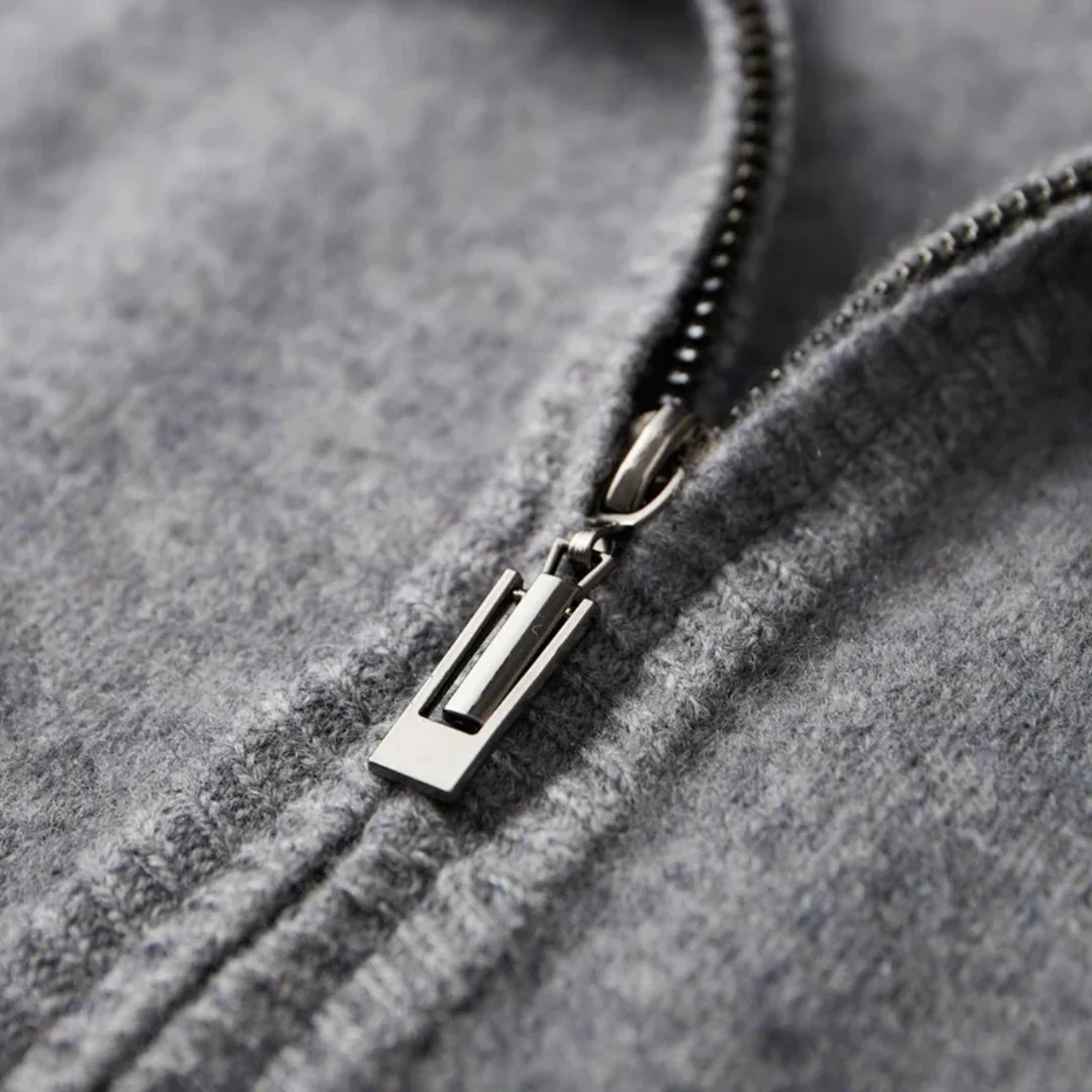 Landon Men’s Sweater | Zip-Up Sweater for Winter