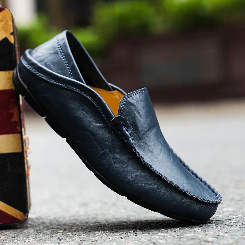 Kelson Loafers | Men's Autumn Casual Leather Slip-On Driving Shoes