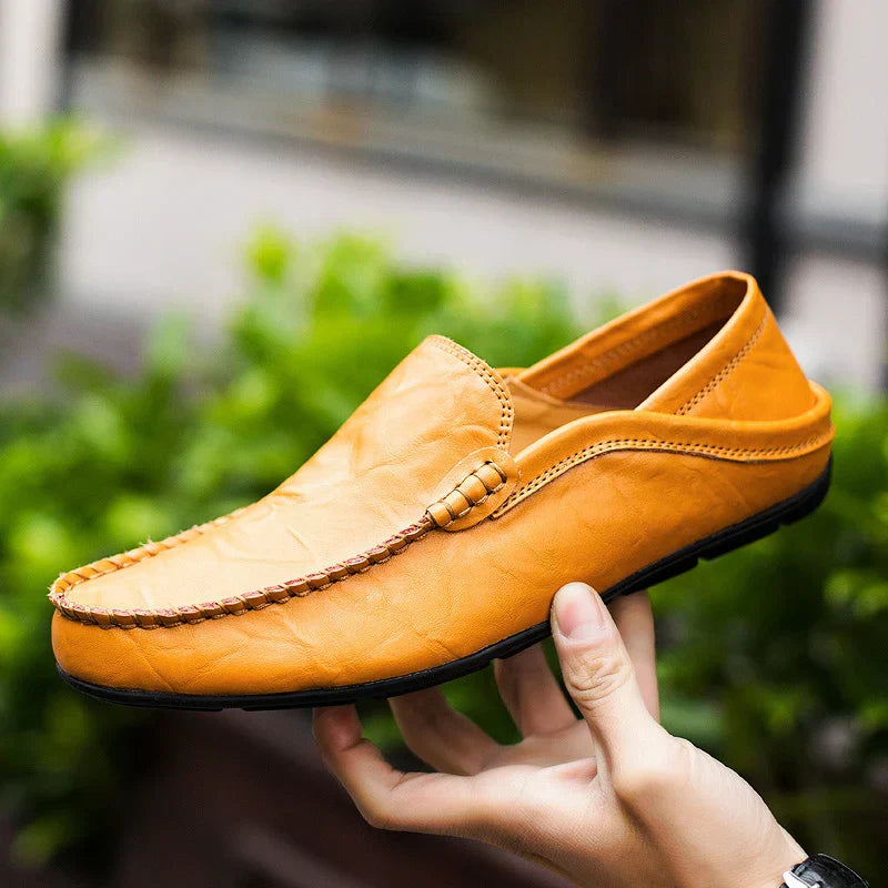 Kelson Loafers | Men's Autumn Casual Leather Slip-On Driving Shoes