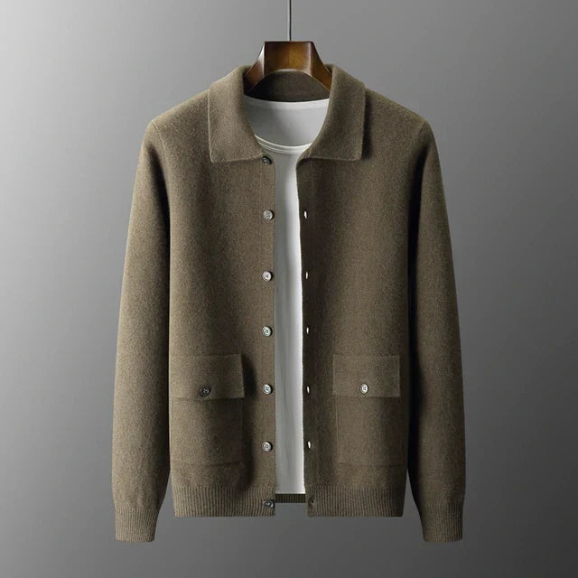 Jamar Button-Up Cardigan | Soft Knit Cardigan for Autumn