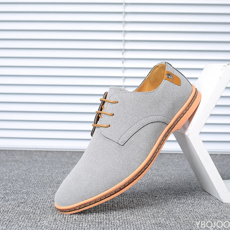 Kajetan Oxford Shoes | Men's Autumn Suede Lace-Up Shoes