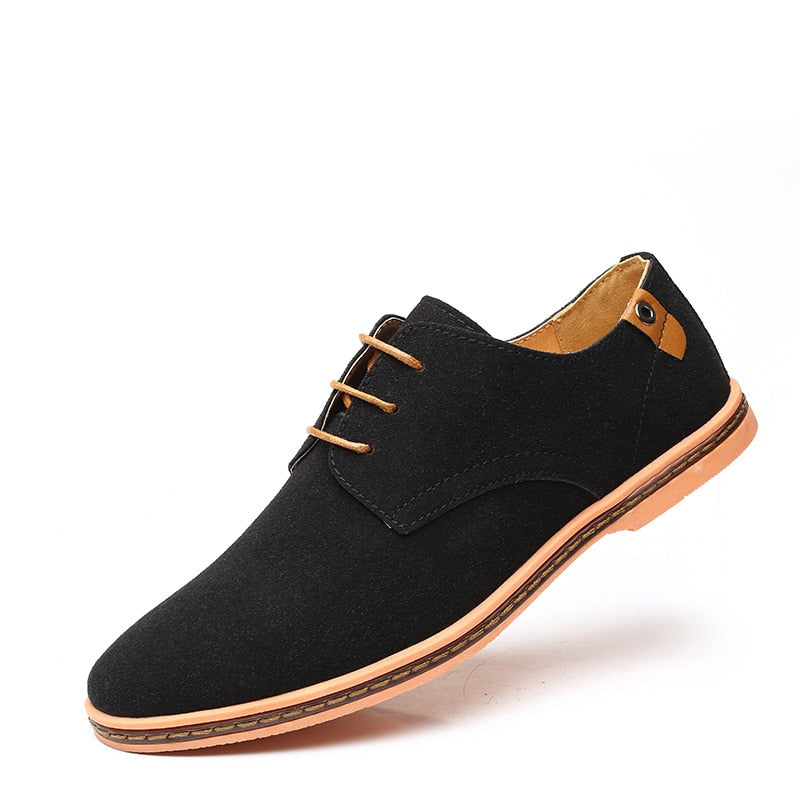 Kajetan Oxford Shoes | Men's Autumn Suede Lace-Up Shoes