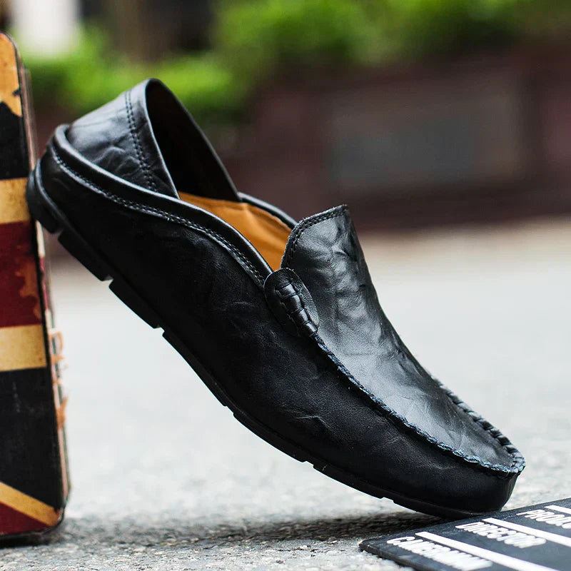 Kelson Loafers | Men's Autumn Casual Leather Slip-On Driving Shoes