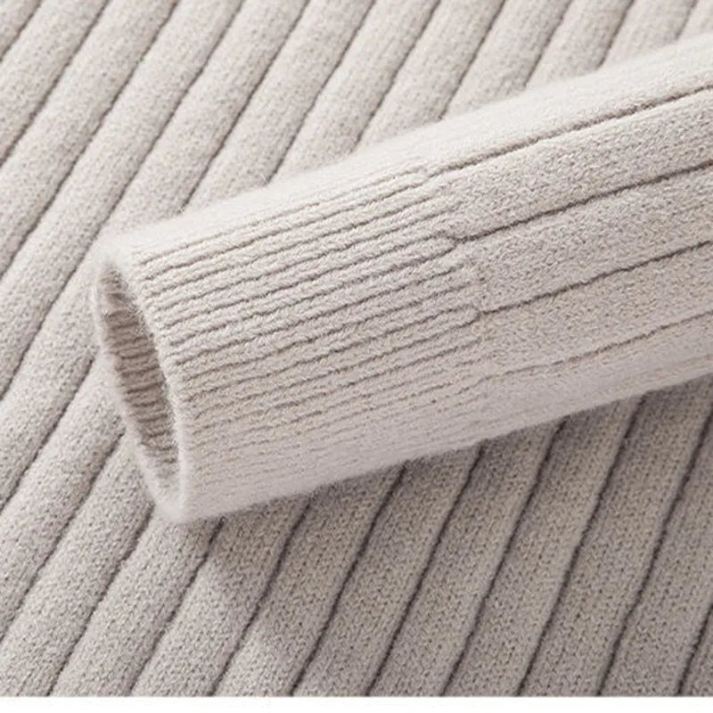 Jackson Men’s Jumper | Cashmere Half-Zip Jumper with High Collar for Autumn