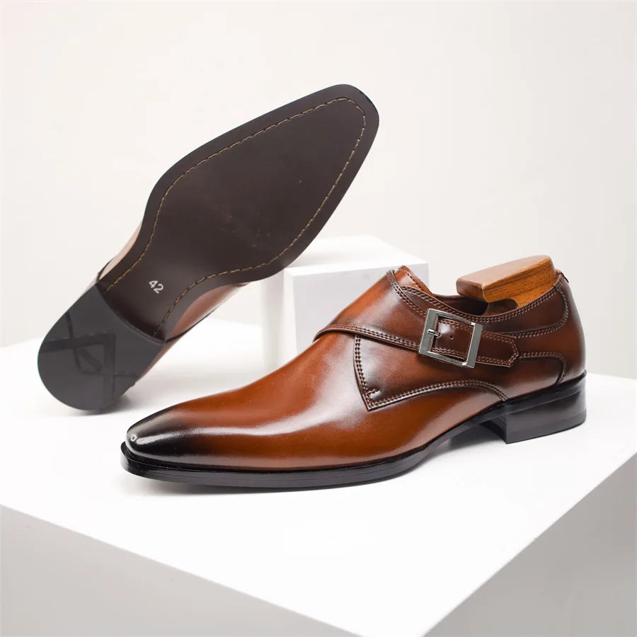 Keaton Loafers | Men's Leather Smart Casual Slip-On Shoes