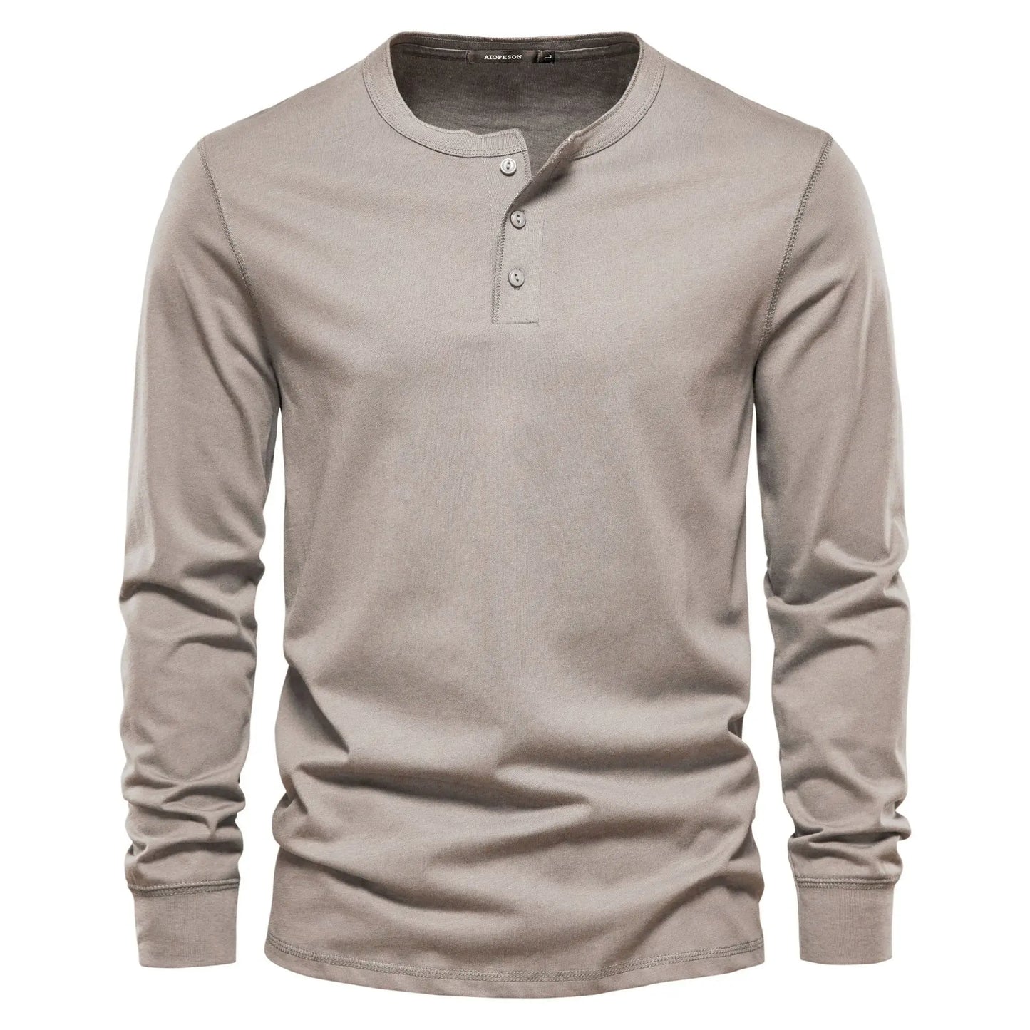 Jacinth Men’s T-Shirt | Long Sleeve Crew Neck Cotton T-Shirt for Autumn