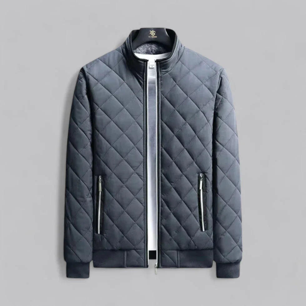 Karim Bomber Jacket | Men's Winter Fleece-Lined Street Style