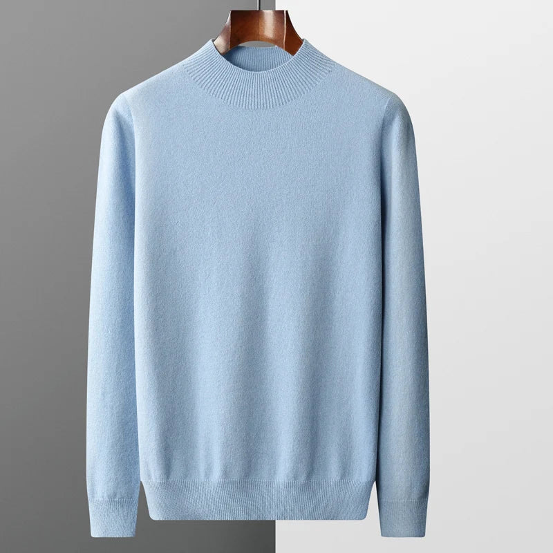 Jamari Crewneck Cardigan | Merino Wool Knit for Winter