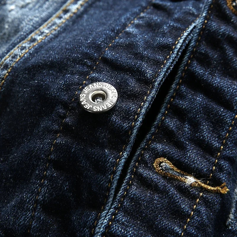 Manley Men's Denim Vest | Button-Up Vest for Autumn