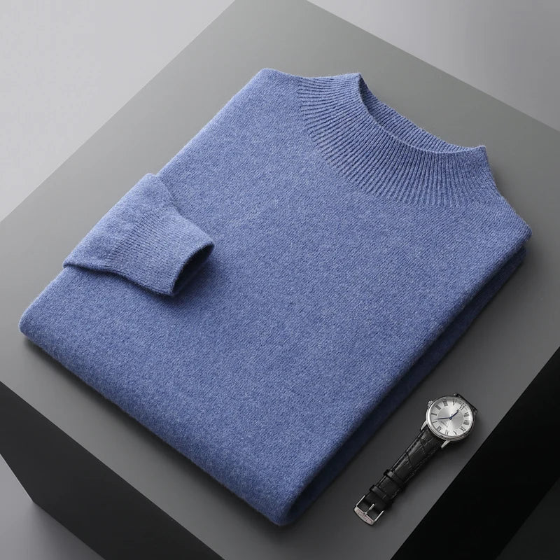 Jamari Crewneck Cardigan | Merino Wool Knit for Winter