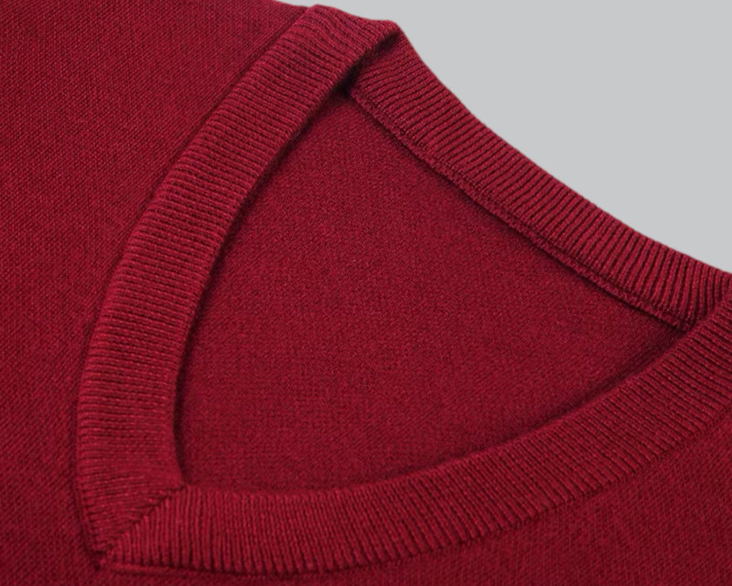 Kurtis Sweater Vest | Men's Autumn Classic V-Neck Vest