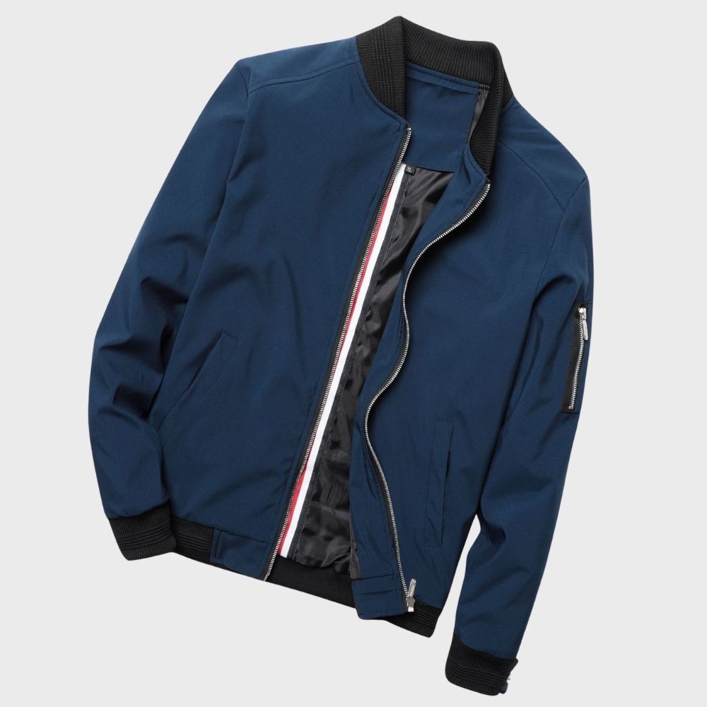 Jarl Bomber Jacket | Lightweight Zip Jacket for Autumn